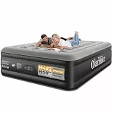 OlarHike Luftmatratze Selbstaufblasend, Luftbett 2 Personen, Gästebett, Luftmatratze 140x200, 1er Pack, aufblasbar für Camping, Zelt, Sofa und Heimgebrauch - 140 x 200 x 46 cm