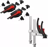 BESSEY Limitiertes Aktionsset MFT-A, Spannwerkzeuge für 20 mm Lochdurchmesser, 1 x WNS-SET-MFT und 1 x TW20-15-8KLI-SET, Gewicht 1,80 Kg