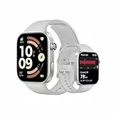 XIAOMI Redmi Watch 6,Smartwatch für Damen und Herren,2.07'' AMOLED, Fitnesstracker mit Herzfrequenz-/Schlaf-/Stressüberwachung,150+ Sportmodi,24 Tage Akkulaufzeit,5ATM, GPS,Android&iOS,Silver Gray