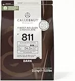 CALLEBAUT N 811 Belgische Zartbitterschokolade 54,5% – Gewicht 2,5 kg