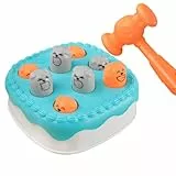 Whack Game Mole – 12 x 12 x 6 cm, PP, Spielzeug in Kuchenform, interaktives Lernspiel, frühes Lernspiel, Fähigkeitsentwicklung in der Spielzeit