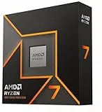 AMD Ryzen 7 9700X Prozessor (8 Kerne/16 Threads) 65W DTP, AM5 Sockel, 40MB Cache, Bis zu 5.5 GHz max Boost Frequenz, Kein Kühler