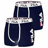 FILA Herren Fi/1bc/Fu5040x2 Boxershorts, Nv, L EU