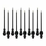 SEZO wasserdichte Steckverbinder 4 Polig 5Pairs 4Pin IP65 Waterproof Elektrischer Stecker mit 24AWG 20CM Verlängerungskabel für Innen Außenbereich LED Lichtleisten Kleine Größe 15mm Mutter