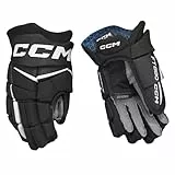 CCM JetSpeed FT880 Senior Eishockeyhandschuhe (Schwarz/Weiß, 14''/36 cm)