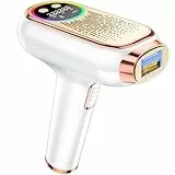 NIKYJM IPL Geräte Haarentfernung Laser, 6,8 cm² Großkaliber Schmerzfreie, 3 Funktionen-HR/SC/RA, Laser Haarentfernung