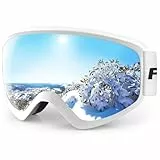 Findway Skibrille Kinder,Ski Snowboard Brille Brillenträger Snowboardbrille Schneebrille Verspiegelt für Junior Jungen Mädchen Teenager 5-16 Jahre - OTG 100% Anti-UV Anti-Fog