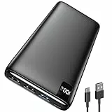 A ADDTOP Power Bank 20000mAh - 22,5W Schnellladefunktion Powerbank mit 4 Ausgängen, Externe Handyakkus PD3.0 QC4.0 USB C-EIN/Ausg, Klein Tragbares Ladegerät für iPhone, Galaxy, Tablette,etc
