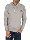ellesse Mens Primero OH Hoody Sweatshirt, Grey Marl, SML
