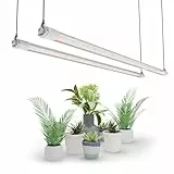 MARS HYDRO VG80 LED Pflanzenlampe, 120cm LED Grow Lampe Vollspektrum für Zimmerpflanzen, Gewaechshaus, Grow Shelves, IP65 wasserdicht Grow Light für Setzlinge Gemüse Blüte Blumen 2 Pack 80W