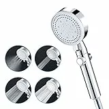 Handbrause, Wassersparender Duschkopf Shower für Niederdruck Universal Handbrause Duschkopf, Shower Head Duschbrause für Baden und Spa, 5 Strahlarten