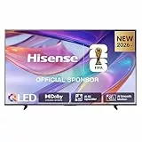 Hisense 55E7DS Fernseher 55 Zoll, 4K UHD QLED, Smart TV, Hi-View AI Engine, 60Hz Game Mode Plus, Dolby Vision IQ, HI-QLED Colour, Filmmaker Mode, AI Smooth Motion, Airplay, Sprachsteuerung[2026]