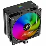 Thermalright Assassin X 120R Digitaler ARGB Black CPU Luftkühler,2000 U/min Geschwindigkeit,12cm leiser PWM-Lüfter CPU-Kühler,für AM4/AM5,Intel LGA1700/1851/115X/1200,PC-Kühlung
