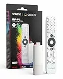 STRONG LEAP-AIR 4K UHD TV Stick, Android 11, WiFi, Google Sprachassistent, HDR10+, Dolby Audio & Dolby Vision, Netflix, Prime Video, YouTube, Disney+(Weiß)