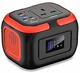 SinKeu Tragbare Mini Generator 97,68Wh/26400mAh Powerstation mit 230V AC Steckdose 120W