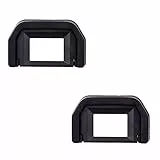 (2 Stück pro Paket) JJC Okular Augenmuschel für Canon EOS 77D, 800D, 760D, 750D, 700D, 650D, 600D, 550D, 500D, 450D, 400D, 350D, 300D, 250D, 200D, 100D, 1100D, 1200D, 1300D Ersetzt Canon Ef.