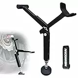 MidingChai Montageständer Motorrad, Klappbarer Motorradheber, Universal Motorrad Seitenheber Höhenverstellbar, Tragbarer Motorradheber für Hinterrad mit Teleskopgurt