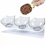 Katzennapf 3er Set, Katzennapf Erhöht, Futternapf Katze Erhöht 3er Set, Fressnapf Katze Erhöht, Katzen Napf
