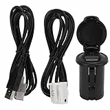 Akozon Auto-Audio-Adapter, Auto-Stereo-Adapter für 206 207 307 407 308 408 508 3008 4008 5008 Installieren RD9 RD43 RD45 für Citroen C2 C3 C4 C4l C5 C6 Installieren RD9 RD43 RD45