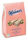 Manner Neapolitaner | vegane knusprige Waffeln mit Haselnusscreme | 1er Pack (400 g)