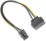 Delock 82924 PCI Express SATA-Kabel 15-Stecker auf 6-Stecker PCI-E, 20 cm