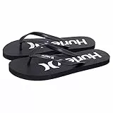 Hurley Herren M O&O Sandals Flip-Flop, Black, 45 EU