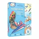 ARTISTA 9301915 Bastelset Papierflieger, DIY-Kit für Kinder, Kreativset in praktischer Aufbewahrungsbox