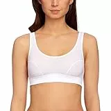 Sloggi Damen Double Comfort Top Bustier, Weiß, 42 EU