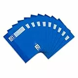 Oxford Schulheft A4, 32 Blatt, Lineatur 25, liniert, blau, 10 Stück