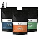 AGÁTA Rösterei Direct & Fair Trade Specialty Coffee - Gemahlene Espresso Bohnen 3x250g - Frisch Geröstet - Geschenk-Idee Probierset (Gemahlen, 750g)