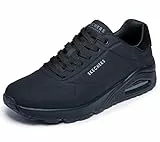 Skechers 183004 Schnürhalbschuhe - Sportboden GS Gr.43, Schwarz