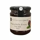 Koutsogiorgakis Family Griechische Feigenmarmelade 2er Pack (2x230 g, 460 g) | 100% frische Feigen aus Nord-Evia | Handgemacht | Vegan & vegetarisch | Intensives Aroma & süß-säuerlicher Geschmack