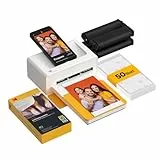KODAK Dock Plus Foto-Drucker 4PASS für Smartphones, Sofortdrucker mit 10×15 cm Fotos, Fotodrucker mit 40 Blatt Bundle