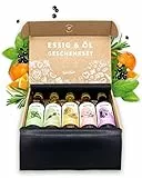 TIMBER TASTE® Ostergeschenke Erwachsene - 5 hochwertige Fruchtige Würzöle im Geschenkset | Geschenk für Frauen | Geschenkset Frauen | Frauengeschenke | Geburtstagsgeschenk Frau | Geschenk Frau