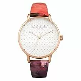 DAISY DIXON DamenArmbanduhr Analog Quarz Leder DD008PRG