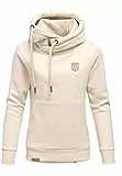 REPUBLIX Damen Kapuzenpullover Sweatjacke Pullover Hoodie Sweatshirt RD-001 Beige S