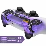 eXtremeRate 2 in 1 Full Clicky V2 Kit für ps5 Controller BDM-040/050, Mirco Switch Taktile Clicky Hair Trigger Kit&Face Clicky Kit, Mausklick Flexkabel Upgrade Kit für ps5 Controller-Starke Version