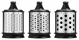 KitchenAid Raspel- und Reibenpaket für die KitchenAid Küchenmaschine, passend für den neuen Gemüseschneider