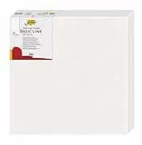 KREUL 644040 - Solo Goya 3D Stretched Canvas Basic Line, Keilrahmen 40 x 40 cm, extra tief ca. 3,8 cm, 100 % Baumwolle 4 fach grundiert, ideal für Öl-, Acryl- und Gouachefarben