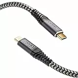 CAKOBLE USB C Kabel auf USB C 1M, USB 3.2 Gen2 Typ C ladekabel, 20 Gbps Datenübertragung, 100W 20V/5A Schnellladekabel,4K @ 60Hz Videoübertragung für Laptop, Mobiltelefon USB-C-Geräte