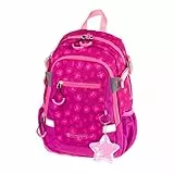 Schneiders 49464-042 - Kinderrucksack Berry Bubble, ca. 25 x 35 x 12 cm, Rucksack für Kinder mit 11 Liter Volumen, 3 Fächern, 2 Seitentaschen und Pailletten-Anhänger
