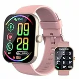 Smartwatch für Herren Damen, Smartwatches (Annehmen/Tätigen von Anrufen) mit 100+ Sportmodi