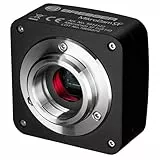 Bresser Mikroskopkamera Full HD 1920x1080 USB mit C-Mount, Metallgehäuse, inkl. Software MikroCamLabII, Fokus Stacking & Messfunktion