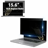 CeiBand Blickschutzfolie für Laptop 15.6 Zoll, Sichtschutzfilter Privacy Screen Filter, Anti Blaulicht Blendschutz Displayschutz für Lenovo Hp Dell Acer Asus, Abnehmbarer 15.6' Displayfilter [16:9]