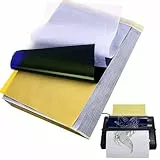 TONBAO 50 Blatt Tattoo Stencil Papier Professionelles Transferpapier A4 Größe mit 4 Lagen für Tattoo Zubehör