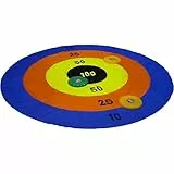 BS Toys Bunt Disc Deluxe - Wurfspiel für Kinder - Groß Spielzeug für Draußen - Gartenspiele für Kinder ab 6 jahre - Kindergeburtstag - mit 3 Frisbeescheiben - Mehrfarbig