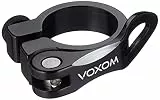 Voxom Sak2 Schnellspanner Sattelklemme 34,9 mm - Schnellspanner Fahrrad Zubehör - Schnellspanner Sattelstütze in Schwarz