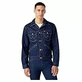 Wrangler Herren 124mj Denim Jacket, RINSE, M EU