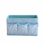 Roffatide Cinnamoroll Collapsible Storage Bin Faltbare Aufbewahrungsbox für den Schreibtisch Nylon Makeup Organizer Praktische Schreibtisch Caddy für Büro Haus B