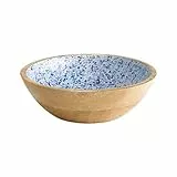 APS 1051 Schale MANGO, Mangoholz, Epoxidharzbeschichtung innen, Ø 24 cm, 1,1 Liter, Obstschale, Salatschüssel, Schüssel